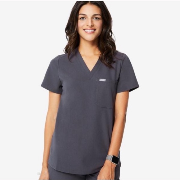 NWT FIGS CHARCOAL GREY SCRUB SET CATARINA ZAMORA S - Picture 5 of 10